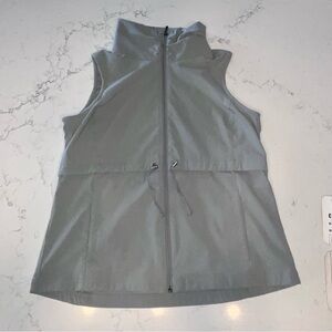 Columbia Omni- Shield women's lightweight vest gray high neck zip up size L